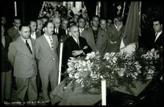 I funerali di Luigi Morelli a Busto Arsizio