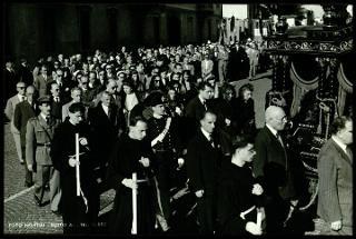 I funerali di Luigi Morelli a Busto Arsizio