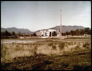 Giovanni Gronchi inaugura il Centro nucleare di Ispra