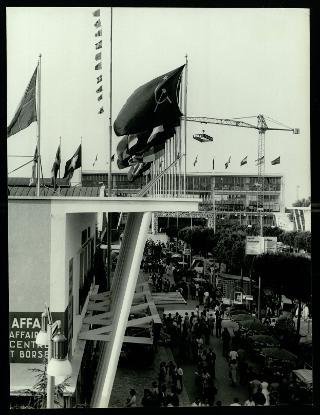 Giovanni Gronchi alla cerimonia inaugurale della 37^ Fiera internazionale di Padova