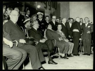 Giovanni Gronchi alla cerimonia inaugurale della 37^ Fiera internazionale di Padova