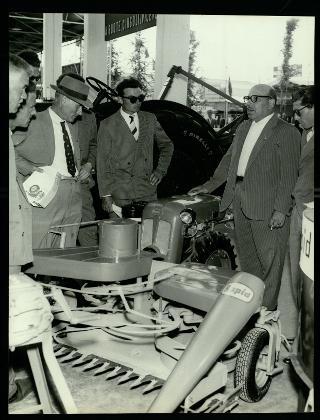 Giovanni Gronchi alla cerimonia inaugurale della 37^ Fiera internazionale di Padova