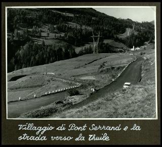 Sistemazione in Valle d'Aosta della strada internazionale del Piccolo San Bernardo da Pont Serran al Valico