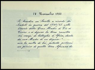 Diario del Sodalizio nazionale "Ragazzi del 99"