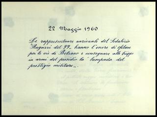 Diario del Sodalizio nazionale "Ragazzi del 99"