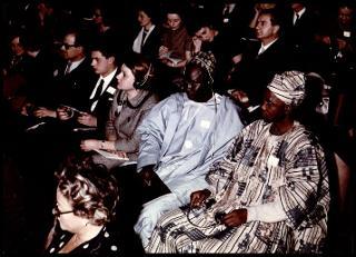 L'inaugurazione della X Conferenza internazionale di servizio sociale a Roma l'8 gennaio 1961
