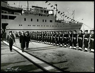 Giovanni Gronchi visita Cagliari