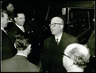 Giovanni Gronchi visita Cagliari