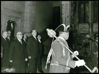 Giovanni Gronchi visita Cagliari