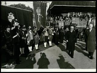 Giovanni Gronchi visita Cagliari