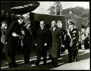 Giovanni Gronchi visita Cagliari