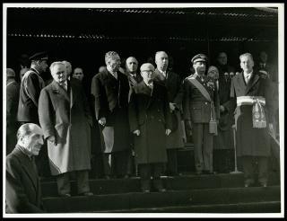 Giovanni Gronchi visita Cagliari