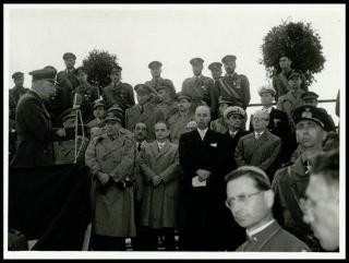 Il Presidente della Repubblica Giovanni Gronchi visita Ghedi