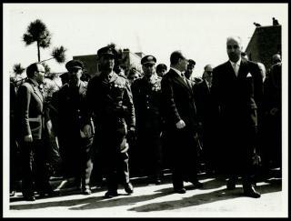 Il Presidente della Repubblica Giovanni Gronchi visita Ghedi