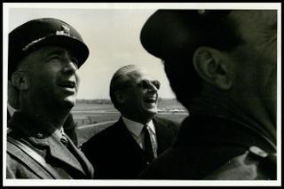 Il Presidente della Repubblica Giovanni Gronchi visita Ghedi