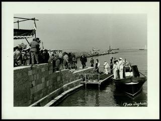 Giovanni Gronchi partecipa alle celebrazioni per il 350° anniversario della proclamazione di Livorno città e all'inaugurazione del faro ricostruito
