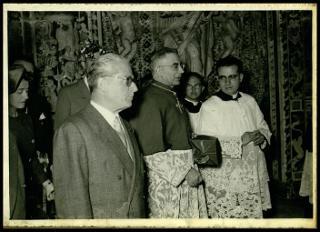 Giovanni Gronchi a Monreale visita il Duomo