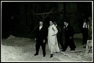 Il Presidente della Repubblica Giovanni Gronchi visita Siena