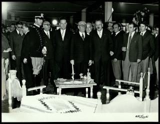 Giovanni Gronchi inaugura a Firenze la XXIII Mostra mercato internazionale dell'artigianato