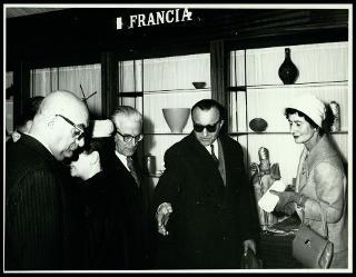 Giovanni Gronchi inaugura a Firenze la XXIII Mostra mercato internazionale dell'artigianato