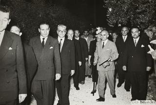 Visita del Presidente della Repubblica Luigi Einaudi a Castellana Grotte