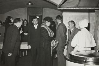 Visita di Ida Einaudi Pellegrini all'Orfanotrofio maschile Vittorio Emanuele II (Parma)