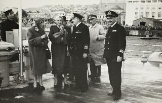 Traversata del Presidente della Repubblica Luigi Einaudi a bordo della nave Andrea Doria