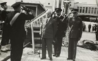 Traversata del Presidente della Repubblica Luigi Einaudi a bordo della nave Andrea Doria