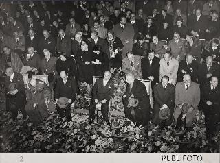 Intervento del Presidente della Repubblica Luigi Einaudi alla cerimonia inaugurale della Sala e della Mostra Manzoniana nella Biblioteca Nazionale di Brera (Milano)