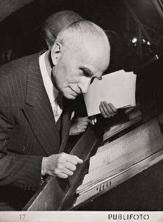 Intervento del Presidente della Repubblica Luigi Einaudi alla cerimonia inaugurale della Sala e della Mostra Manzoniana nella Biblioteca Nazionale di Brera (Milano)