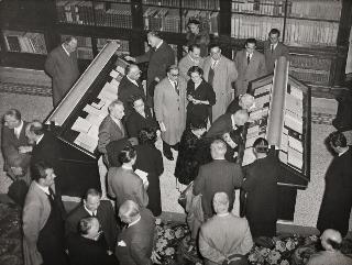 Intervento del Presidente della Repubblica Luigi Einaudi alla cerimonia inaugurale della Sala e della Mostra Manzoniana nella Biblioteca Nazionale di Brera (Milano)