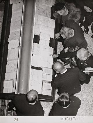 Intervento del Presidente della Repubblica Luigi Einaudi alla cerimonia inaugurale della Sala e della Mostra Manzoniana nella Biblioteca Nazionale di Brera (Milano)