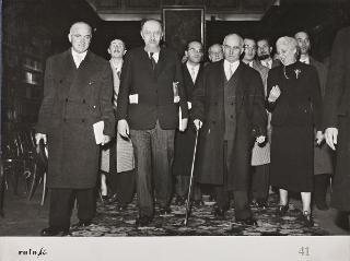 Intervento del Presidente della Repubblica Luigi Einaudi alla cerimonia inaugurale della Sala e della Mostra Manzoniana nella Biblioteca Nazionale di Brera (Milano)