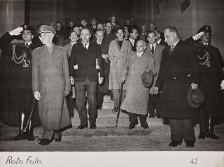 Intervento del Presidente della Repubblica Luigi Einaudi alla cerimonia inaugurale della Sala e della Mostra Manzoniana nella Biblioteca Nazionale di Brera (Milano)