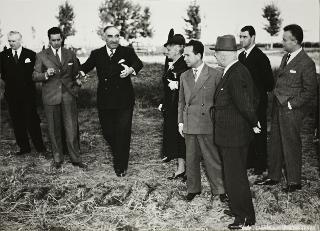 Visita del Presidente della Repubblica Luigi Einaudi a Portogruaro
