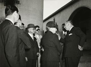 Visita del Presidente della Repubblica Luigi Einaudi a Portogruaro