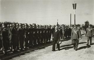 Visita del Presidente della Repubblica Luigi Einaudi a Vercelli
