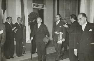 Visita del Presidente della Repubblica Luigi Einaudi a Vercelli