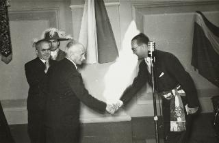 Visita del Presidente della Repubblica Luigi Einaudi a Vercelli