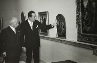 Visita del Presidente della Repubblica Luigi Einaudi a Vercelli