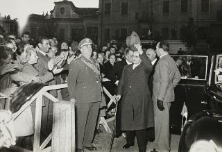 Visita del Presidente della Repubblica Luigi Einaudi a Biella