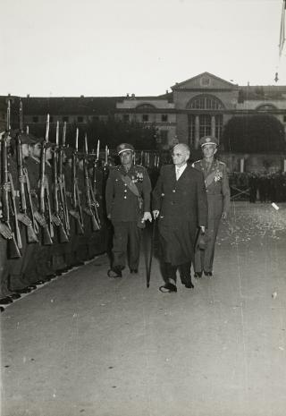 Visita del Presidente della Repubblica Luigi Einaudi a Biella
