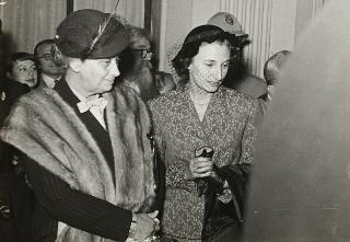 Visita del Presidente della Repubblica Luigi Einaudi a Biella