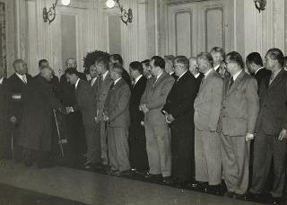 Visita del Presidente della Repubblica Luigi Einaudi a Biella
