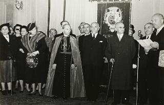Visita del Presidente della Repubblica Luigi Einaudi a Biella