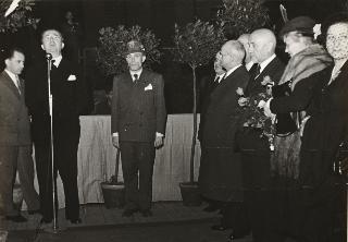 Visita del Presidente della Repubblica Luigi Einaudi a Biella