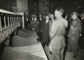 Visita del Presidente della Repubblica Luigi Einaudi a Biella