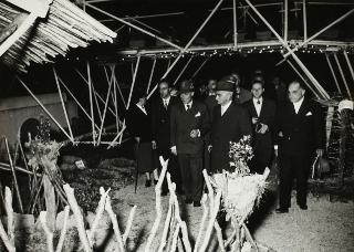 Visita del Presidente della Repubblica Luigi Einaudi a Biella