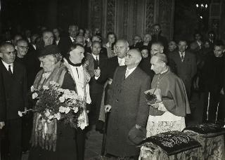Visita del Presidente della Repubblica Luigi Einaudi a Biella