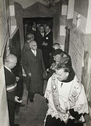 Visita del Presidente della Repubblica Luigi Einaudi a Biella